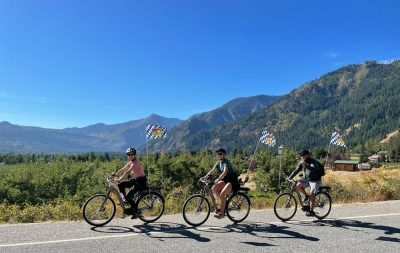 guided ebike tour in leavenworth wa